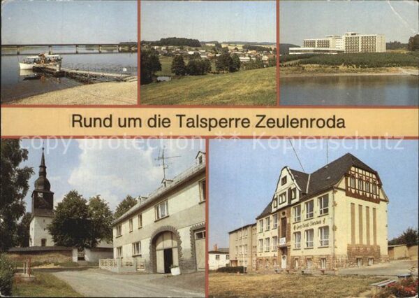 Zeulenroda-Triebes Rund um die Talsperre Bootsanlegestelle