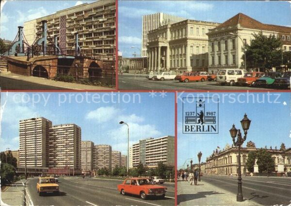 Berlin Leipziger Strasse Jungfernbrücke OpernC
