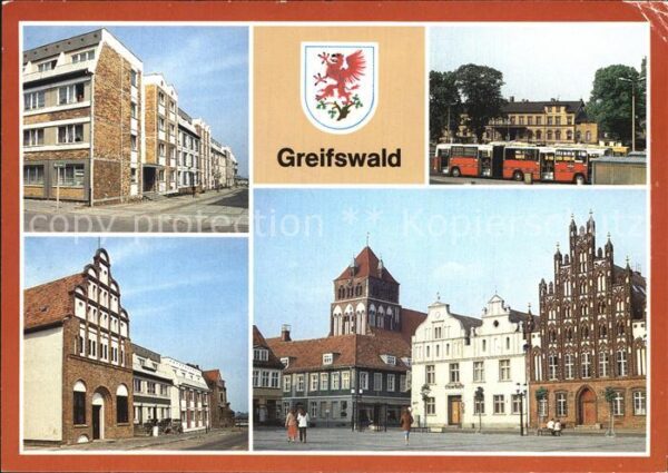 Greifswald Neues Wohnensemble Bahnhof Markt