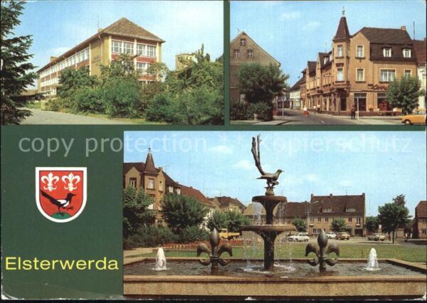 Elsterwerda Etkar Andre Oberschule Hauptstrasse Wap