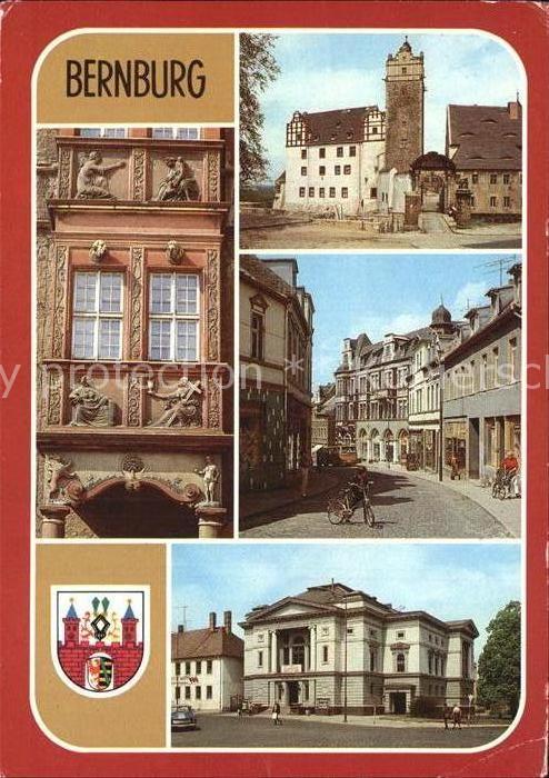 Bernburg Saale Langes Haus Eingang zum Schloss Ernst T