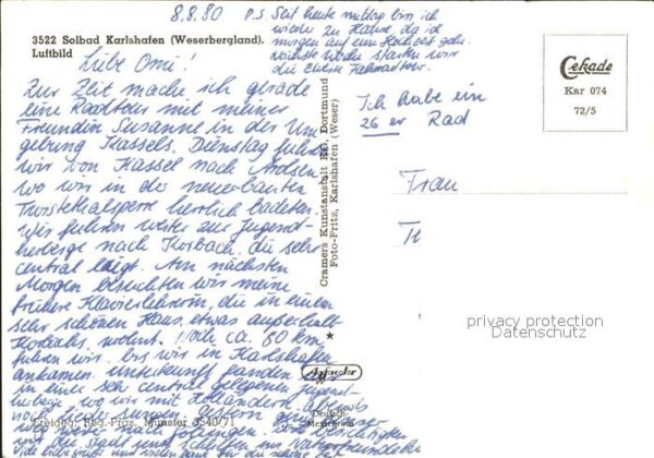 Karlshafen Bad Fliegeraufnahme – Bild 2