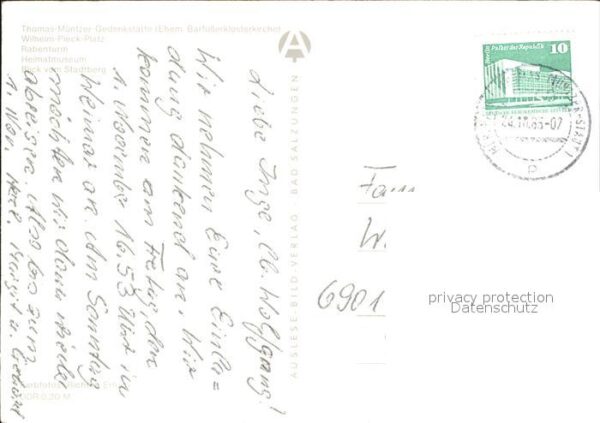Muehlhausen Thueringen Thomas Münzer Gedänkstätte Wilhelm Piek – Bild 2