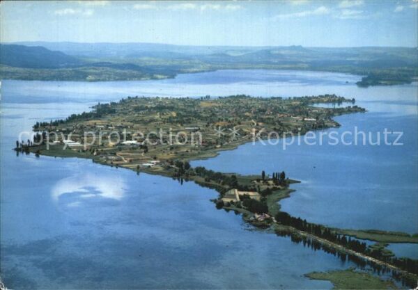 Reichenau Bodensee Fliegeraufnahme