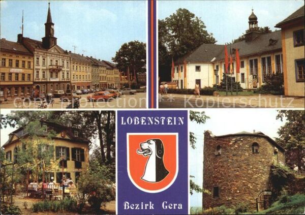 Lobenstein Bad Markt Kreiskulturhaus Parkpavillon Alte