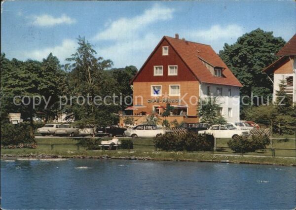 Hahnenklee-Bockswiese Harz Gästehaus Erika Cafe am Kurpark