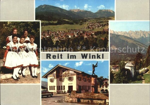 Reit Winkl Trachtengruppe Postamt Krigerkapelle