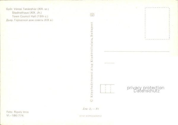 Gyoer Stadtrathaus – Bild 2