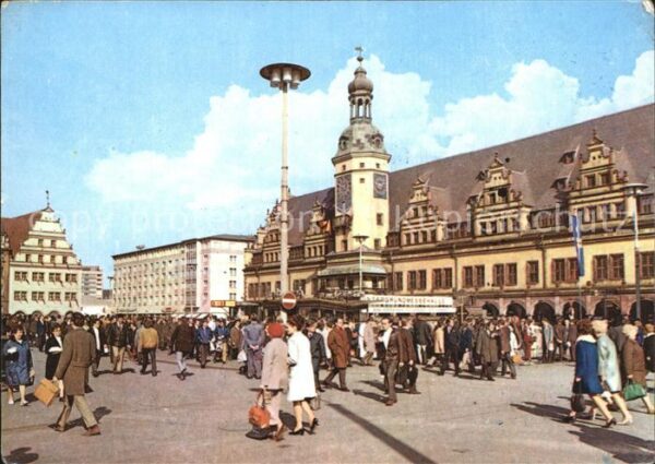 Leipzig Altes Rathaus Markt