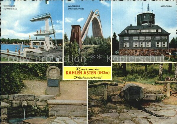 Astenturm Hochsauerland Winterberg Schwimmbad Sprungschanze