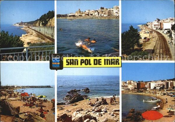 San Pol De Mar Strand