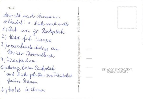 Heviz Restaurant am grossen Parkplatz Kranken – Bild 2