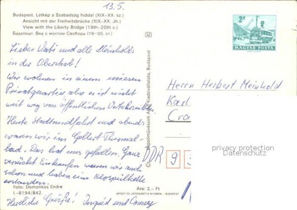 Budapest Freiheitsbrücke – Bild 2