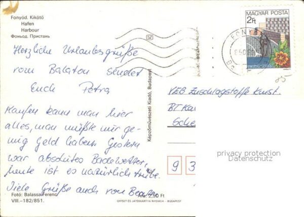 Fonyod Hafen – Bild 2