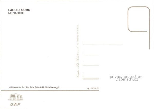Menaggio Lago di Como Hafen – Bild 2