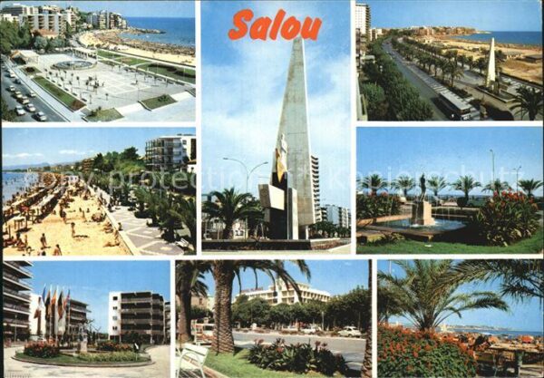 Salou Strandpromenade Park Monument