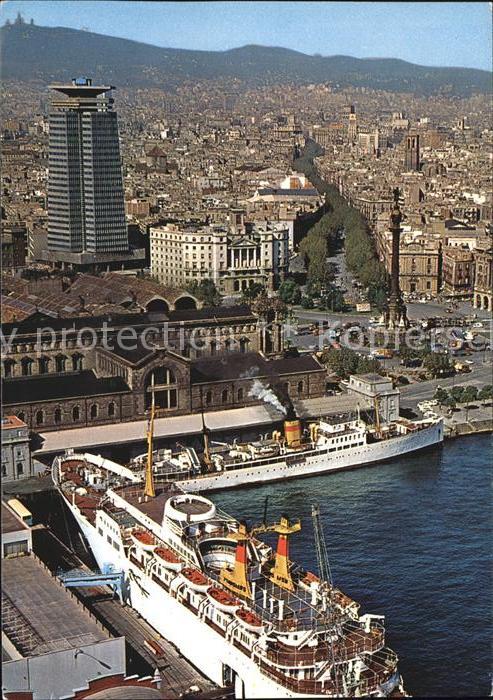 Barcelona Cataluna Teilansicht