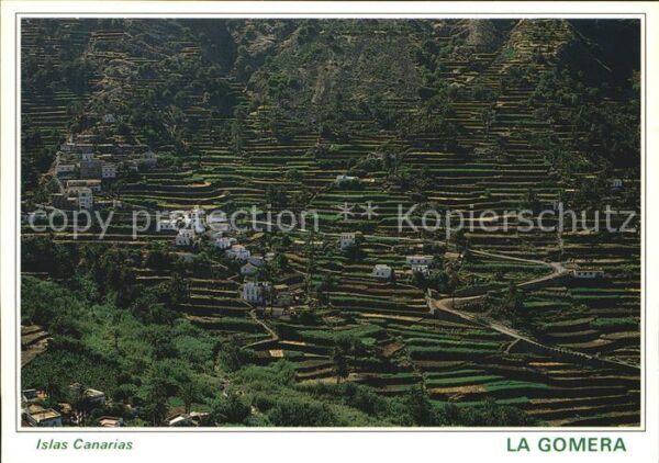 La Gomera Berghänge