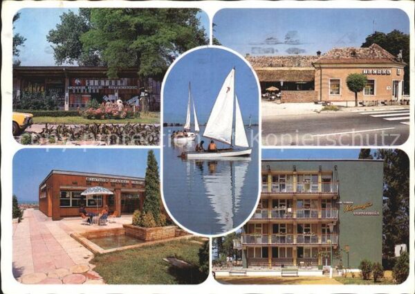 Balatonszemes Stadtansichten