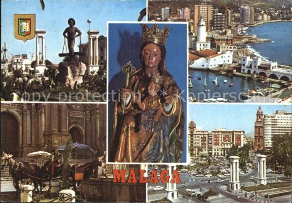 Malaga Andalucia Stadtansichten