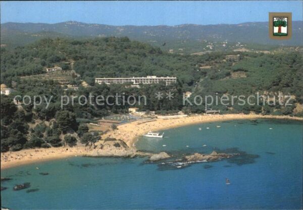 Lloret de Mar Strand von Santa Cristina mit Hotel San
