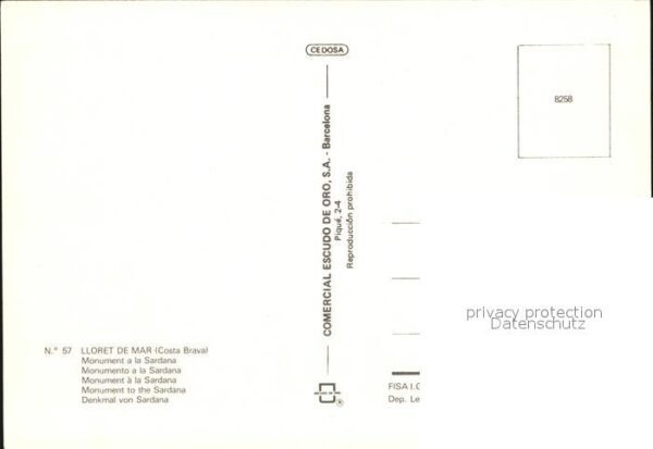 Lloret de Mar Denkmal von Sardana – Bild 2