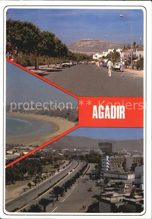 Agadir Strasse Strand