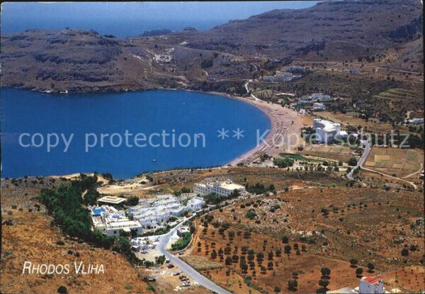 Rhodes Rhodos Greece Fliegeraufnahme
