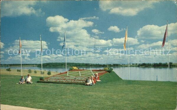Cornwall Ontario Centennial Floral Designs and Flags Par