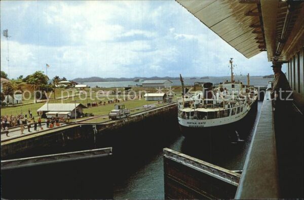 Panama Esclusas de Gatun Schleuse