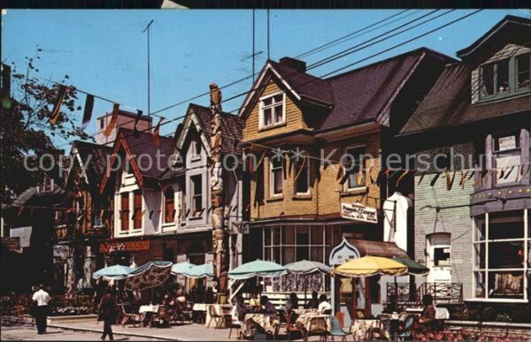 Toronto Canada Markham Street Village