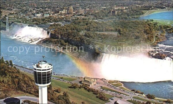 Niagara Falls Ontario General view with the Heritage Tower in