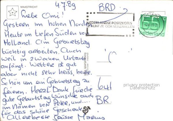 Maastricht Stadtmauer Turm Gouvernement Brücke – Bild 2