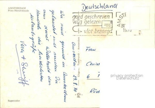 Amsterdam Niederlande Prins Hendrikkade – Bild 2