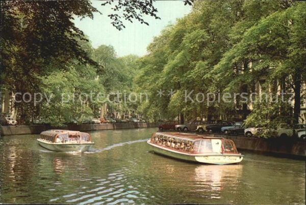 Amsterdam Niederlande Herengracht Goldene Biegung Ausflugsboo