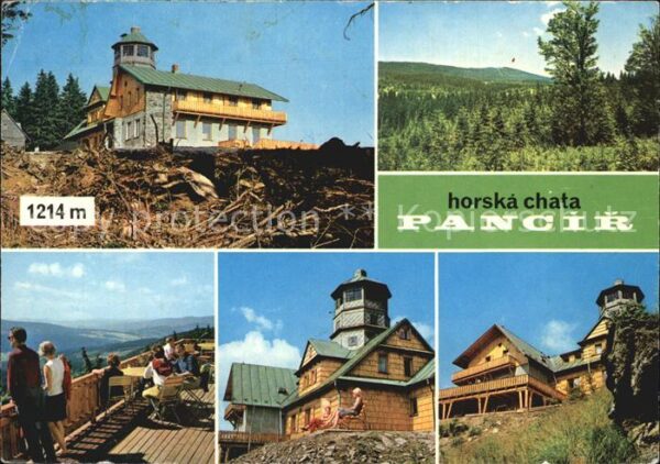 Sumava Czechia Horska chata Pancir Berghaus