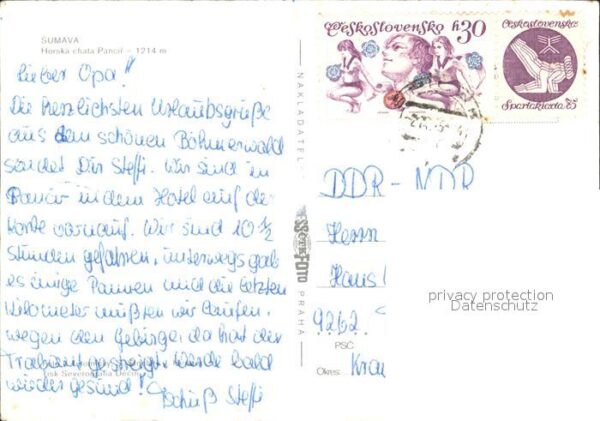 Sumava Czechia Horska chata Pancir Berghaus – Bild 2