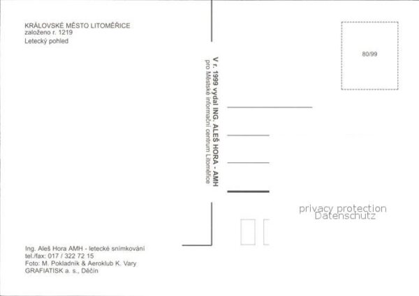 Litomerice Leitmeritz Nordboehmen Fliegeraufnahme – Bild 2