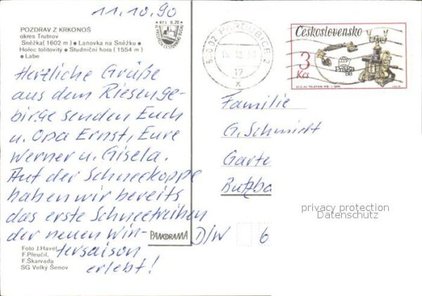 Trutnov Krkonos Wanderweg Riesengebirge Sessell – Bild 2