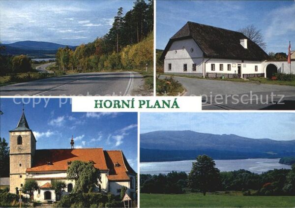 Horni Plana Geburtshaus Adalbert Stifter Kirche Böh