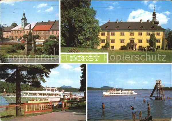 Doksy Hirschberg See  Mesto a letovisko pri Machove jezere Au