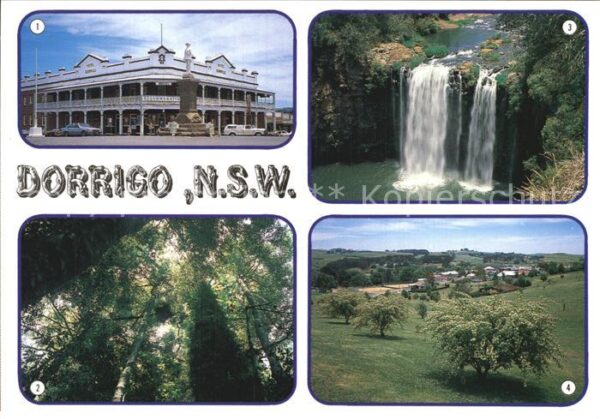 Dorrigo Hotel National Park Dangar Falls Townsh