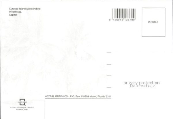 Curacao Niederlaendische Antillen Wilemstad Capitol – Bild 2