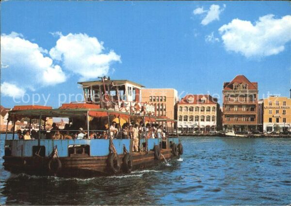 Curacao Niederlaendische Antillen Ferryboat crossing St Annabaai
