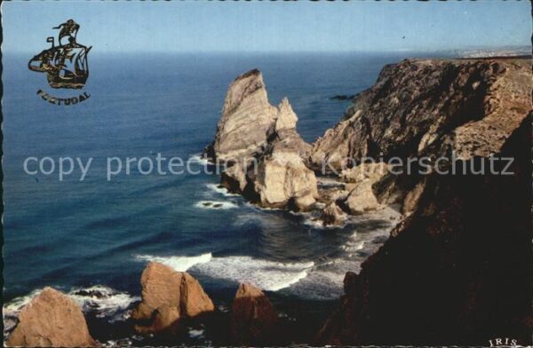 Cabo Da Roca Westlichster Punkt Europas Steilküste F