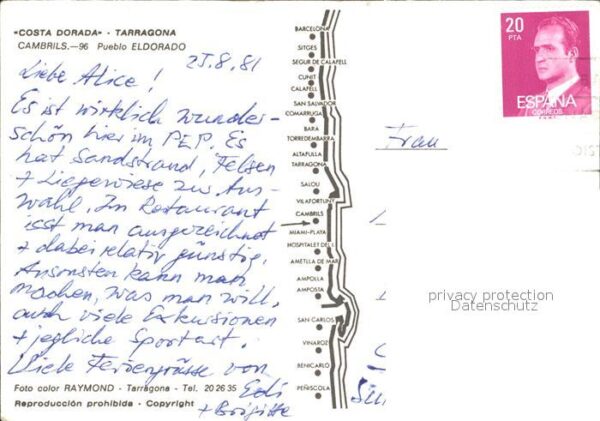 Tarragona Eldorado Playa Pueblo Swimming Pool – Bild 2