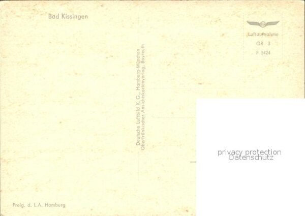Bad Kissingen Fliegeraufnahme – Bild 2