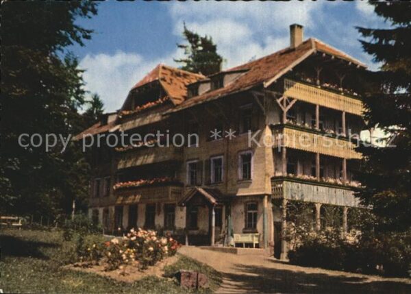 Villingen-Schwenningen Tannenhöhe Kinderheim