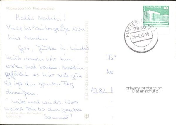 Rueckersdorf Brandenburg Campingplatz Bungalows Badestrand – Bild 2
