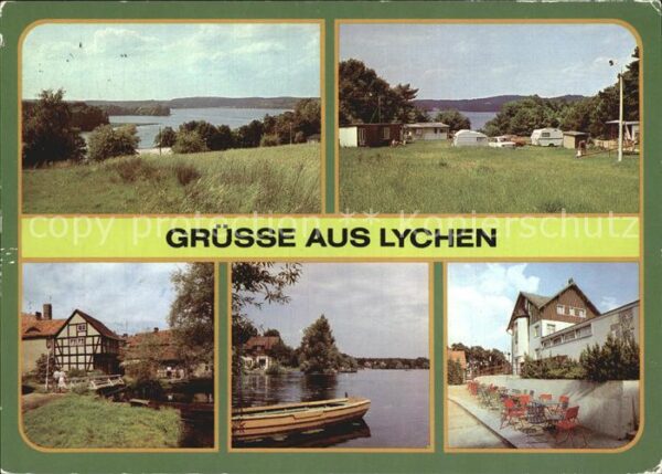 Lychen Grosser Lychensee Campingplatz Malerwin